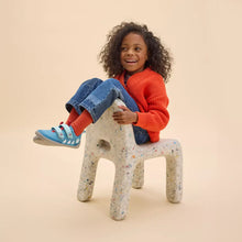 Lade das Bild in den Galerie-Viewer, Affenzahn Barfußschuh Baumwolle Lucky Hai