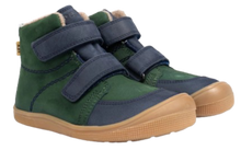 Lade das Bild in den Galerie-Viewer, Koel4Kids Barefoot+ Daro Hydro Leder Blau/ Grün