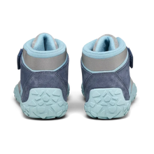 Lade das Bild in den Galerie-Viewer, Affenzahn Wintersneaker Leder Dreamer Himmelblau