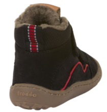 Lade das Bild in den Galerie-Viewer, Froddo Kinder Barfuß-Stiefelette Schwarz