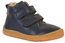 Lade das Bild in den Galerie-Viewer, Froddo Kinder Stiefeletten - BAREFOOT WINTER FURRY Dark Blue