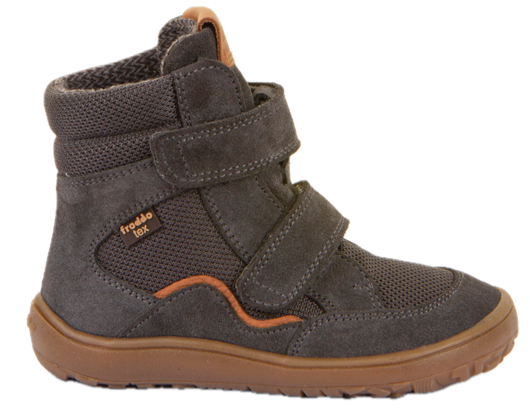 Froddo Froddo Kinder Boots - BAREFOOT TEX WINTER Grey