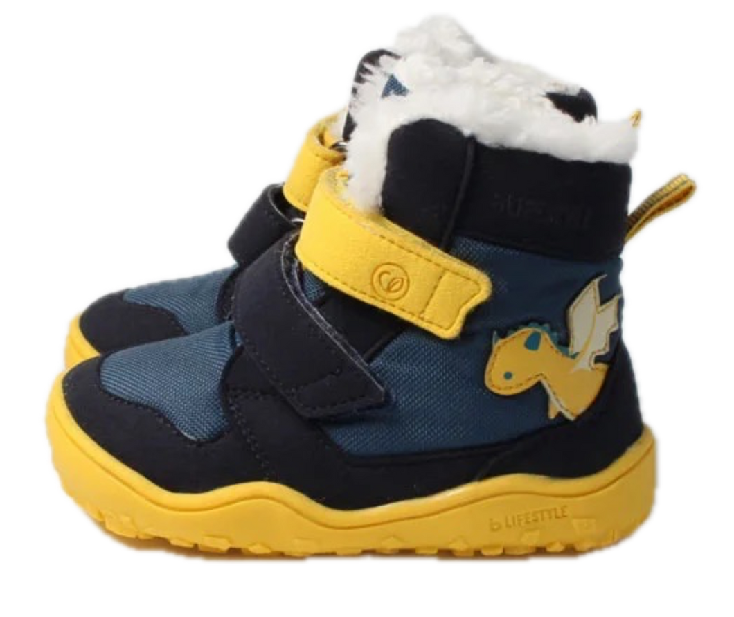 bLIFESTYLE Barfuß-Winterstiefel koalaSTYLE TEX drache