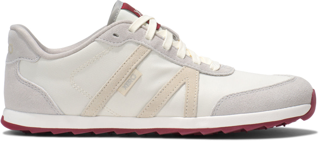 Xero Shoes   Wynn – Retro Nylon Sneaker Sand / Pink / Red